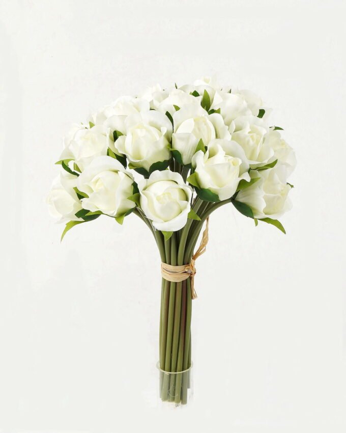 Artificial Flower 19*19*24cm Rose *20 bundle GS-128J23009-W1 Bouquet YeahFlower is one of Chinese leading OEM manufacturers and exporters , supplying the silk flowers, wholesale artificial trees