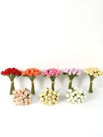 Artificial Flower 19*19*24cm Rose *20 bundle GS-128J23009-O1 Bouquet 3,000+ sqm showroom with thousands of artificial flowers, plants & trees ready for global sourcing.
