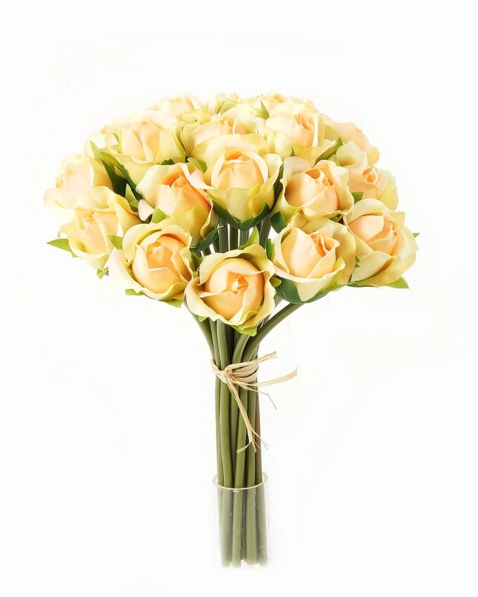 Artificial Flower 19*19*24cm Rose *20 bundle GS-128J23009 Bouquet YeahFlower is one of Chinese leading OEM manufacturers and exporters , supplying the silk flowers, wholesale artificial trees