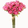 Artificial Flower 19*19*24cm Rose *20 bundle GS-128J23009 Bouquet YeahFlower is one of Chinese leading OEM manufacturers and exporters , supplying the silk flowers, wholesale artificial trees