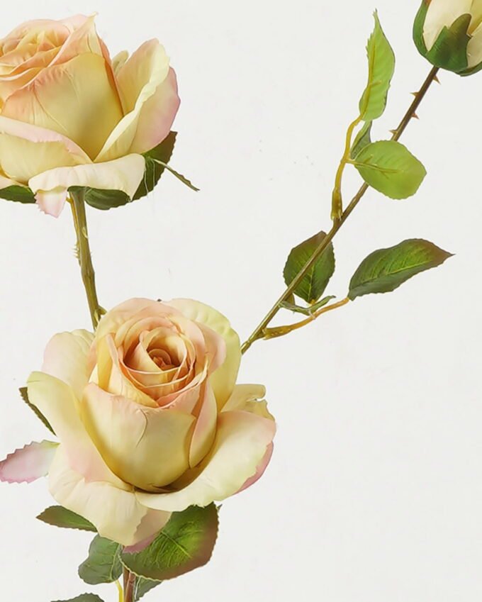 Artificial Flower 21*21*81cm Rose *3 single stem GS-128J23008 Single Flowers YeahFlower is one of Chinese leading OEM manufacturers and exporters , supplying the silk flowers, wholesale artificial trees