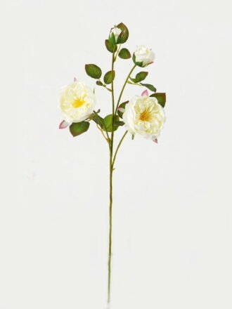 Artificial Flower 23*23*69cm Rose *4 single stem GS-128J23005-P3 Single Flowers 3,000+ sqm showroom with thousands of artificial flowers, plants & trees ready for global sourcing.