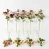 Artificial Flower 23*23*69cm Rose *4 single stem GS-128J23005 Single Flowers YeahFlower is one of Chinese leading OEM manufacturers and exporters , supplying the silk flowers, wholesale artificial trees