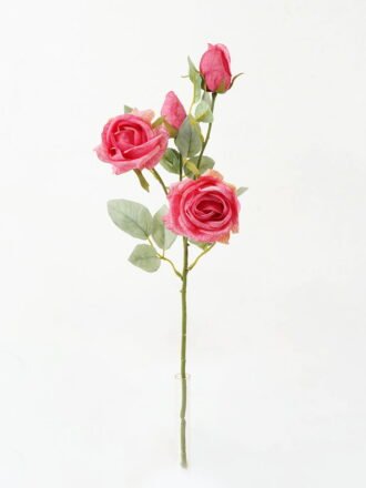 Artificial Flower 17*17*54cm Rose *4 single stem GS-58823011 Single Flowers 3,000+ sqm showroom with thousands of artificial flowers, plants & trees ready for global sourcing.