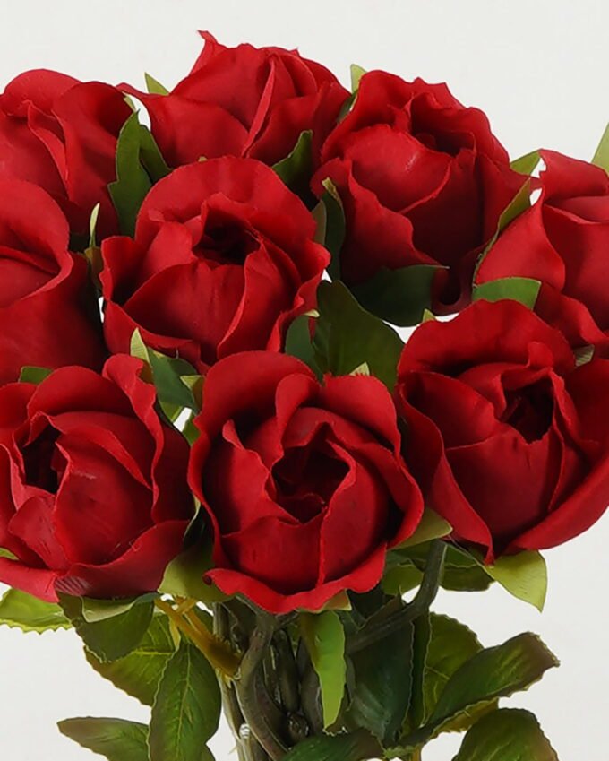 Artificial Flower 16*16*32cm Rose *5 bundle GS-128J23007-R1 Bouquet YeahFlower is one of Chinese leading OEM manufacturers and exporters , supplying the silk flowers, wholesale artificial trees