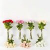 Artificial Flower 16*16*32cm Rose *5 bundle GS-128J23007 Bouquet YeahFlower is one of Chinese leading OEM manufacturers and exporters , supplying the silk flowers, wholesale artificial trees