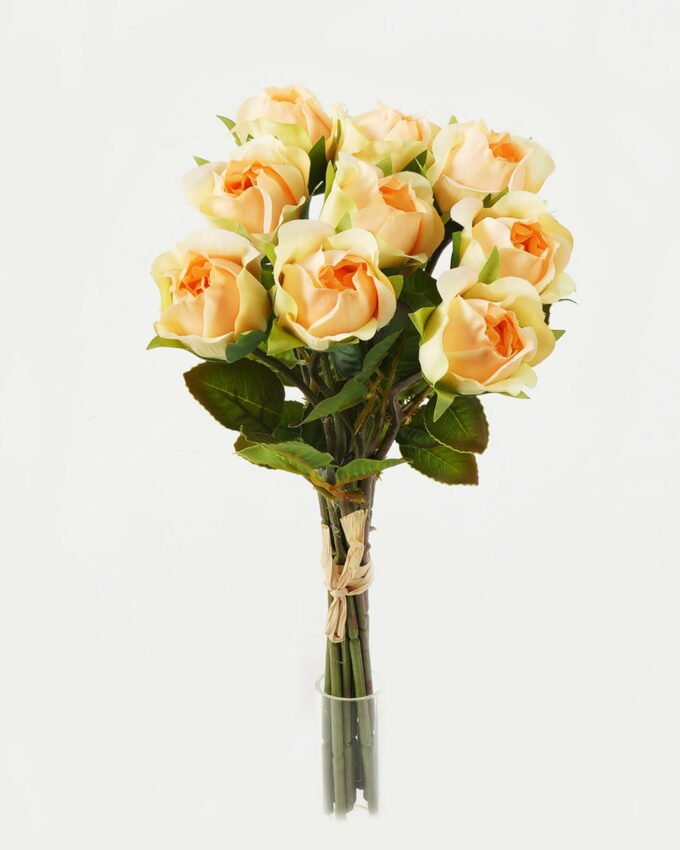 Artificial Flower 16*16*32cm Rose *5 bundle GS-128J23007 Bouquet YeahFlower is one of Chinese leading OEM manufacturers and exporters , supplying the silk flowers, wholesale artificial trees