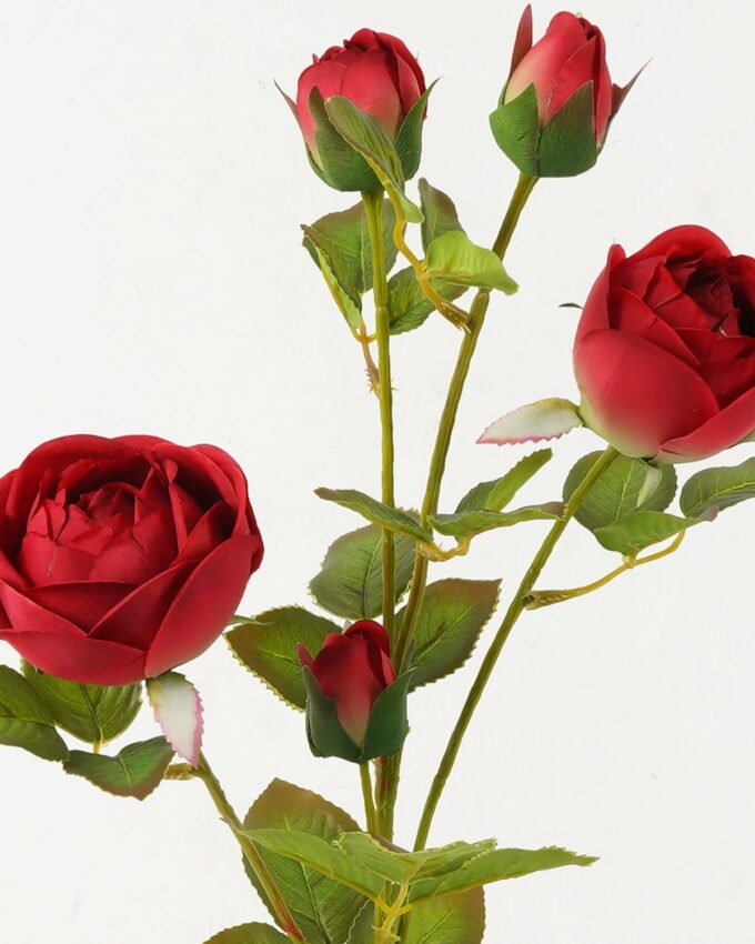 Artificial Flower 22*22*69cm Rose *5 single stem GS-128J23006-R1 Single Flowers YeahFlower is one of Chinese leading OEM manufacturers and exporters , supplying the silk flowers, wholesale artificial trees
