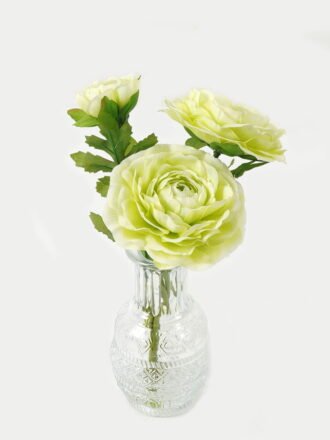 Artificial Flower 17*16*25cm Rose in glass ware GS-16823033 Potted Flowers&Plants 3,000+ sqm showroom with thousands of artificial flowers, plants & trees ready for global sourcing.
