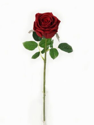 Artificial Flower 15*15*43cm Rose moist real touch single stem GS-46123002-P4 Single Flowers 3,000+ sqm showroom with thousands of artificial flowers, plants & trees ready for global sourcing.