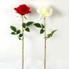 Artificial Flower 10*51cm Rose single stem GS-128J23001KIK-W1 Single Flowers YeahFlower is one of Chinese leading OEM manufacturers and exporters , supplying the silk flowers, wholesale artificial trees