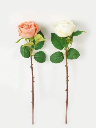 Artificial Flower 22*22*62cm Rose *3 single stem GS-27923004-P1 Single Flowers 3,000+ sqm showroom with thousands of artificial flowers, plants & trees ready for global sourcing.