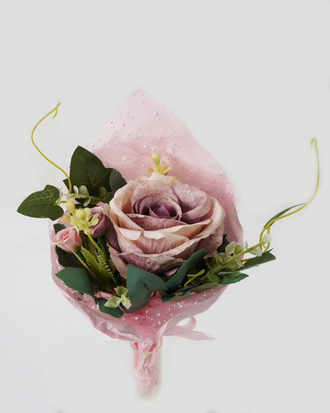 Artificial Flower 17*25CM Rose?with?paper?wrapped GS-59220012-Z2 Bouquet YeahFlower is one of Chinese leading OEM manufacturers and exporters , supplying the silk flowers, wholesale artificial trees