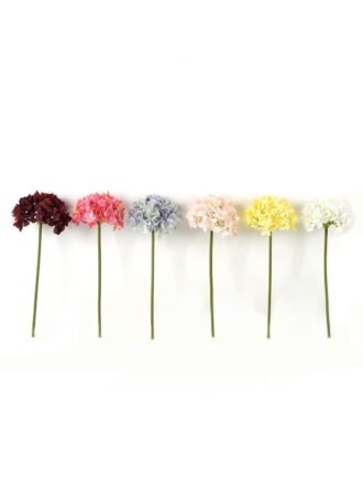 Artificial Flower 19*19*49cm Snowball single stem GS-58823015-P2 Single Flowers 3,000+ sqm showroom with thousands of artificial flowers, plants & trees ready for global sourcing.