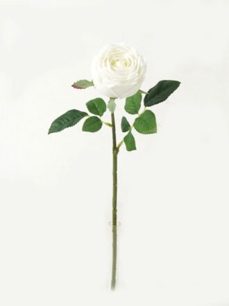Artificial Flower 18*18*42cm Tea rose moist real touch single stem GS-46123005 Single Flowers 3,000+ sqm showroom with thousands of artificial flowers, plants & trees ready for global sourcing.