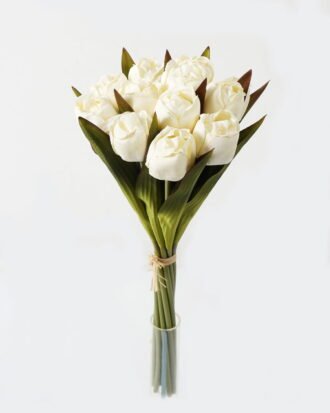 Artificial Flower 18*18*34cm Tulipa *12 bundle(Burn the side) GS-12823003-W1 Bouquet YeahFlower is one of Chinese leading OEM manufacturers and exporters , supplying the silk flowers, wholesale artificial trees
