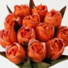 Artificial Flower 18*18*34cm Tulipa *12 bundle(Burn the side) GS-12823003 Bouquet YeahFlower is one of Chinese leading OEM manufacturers and exporters , supplying the silk flowers, wholesale artificial trees