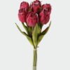 Artificial Flower 15*15*41cm Tulipa *7 bundle(Burn the side) GS-12823004-R1 Bouquet YeahFlower is one of Chinese leading OEM manufacturers and exporters , supplying the silk flowers, wholesale artificial trees