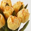 Artificial Flower 15*15*41cm Tulipa *7 bundle(Burn the side) GS-12823004-Y1 Bouquet YeahFlower is one of Chinese leading OEM manufacturers and exporters , supplying the silk flowers, wholesale artificial trees