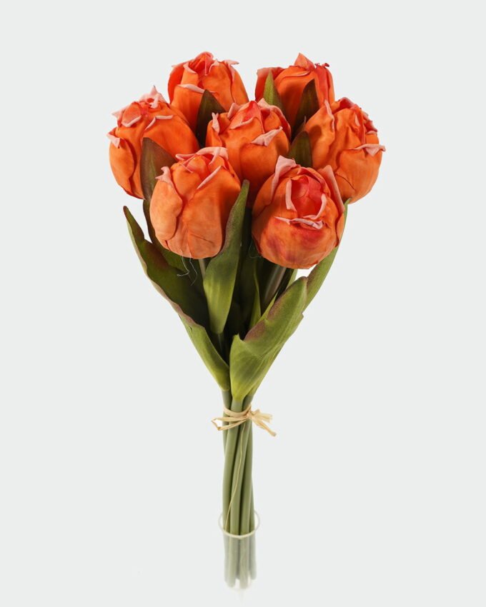 Artificial Flower 15*15*41cm Tulipa *7 bundle(Burn the side) GS-12823004 Bouquet YeahFlower is one of Chinese leading OEM manufacturers and exporters , supplying the silk flowers, wholesale artificial trees