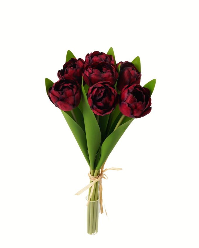 Artificial Flower 16*16*40cm Tulipa *7 bundle GS-128J23013-P2 Bouquet YeahFlower is one of Chinese leading OEM manufacturers and exporters , supplying the silk flowers, wholesale artificial trees