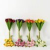 Artificial Flower 16*16*40cm Tulipa *7 bundle GS-128J23013 Bouquet YeahFlower is one of Chinese leading OEM manufacturers and exporters , supplying the silk flowers, wholesale artificial trees
