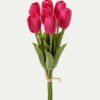 Artificial Flower 12*12*32cm Tulipa *7 bundle GS-128J23015-R1 Bouquet YeahFlower is one of Chinese leading OEM manufacturers and exporters , supplying the silk flowers, wholesale artificial trees