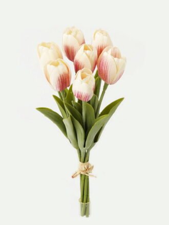 Artificial Flower 12*12*32cm Tulipa *7 bundle GS-128J23015-R1 Bouquet 3,000+ sqm showroom with thousands of artificial flowers, plants & trees ready for global sourcing.