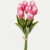 Artificial Flower 12*12*32cm Tulipa *7 bundle GS-128J23015 Bouquet YeahFlower is one of Chinese leading OEM manufacturers and exporters , supplying the silk flowers, wholesale artificial trees
