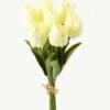 Artificial Flower 14*14*33cm Tulipa *7 bundle GS-128J23016-W1 Bouquet YeahFlower is one of Chinese leading OEM manufacturers and exporters , supplying the silk flowers, wholesale artificial trees