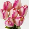Artificial Flower 14*14*33cm Tulipa *7 bundle GS-128J23016 Bouquet YeahFlower is one of Chinese leading OEM manufacturers and exporters , supplying the silk flowers, wholesale artificial trees