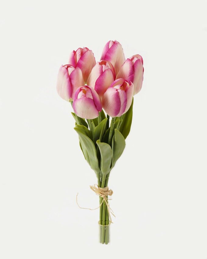Artificial Flower 14*14*33cm Tulipa *7 bundle GS-128J23016 Bouquet YeahFlower is one of Chinese leading OEM manufacturers and exporters , supplying the silk flowers, wholesale artificial trees