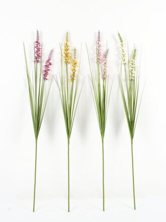 Artificial Grass 65*65*92cm Bellflower grass *5 in PP pot GS-29423005 Grass&PLANT 3,000+ sqm showroom with thousands of artificial flowers, plants & trees ready for global sourcing.