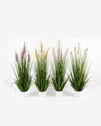 Artificial Grass 55*55*100cm Bellflower grass *5 in PP pot GS-29423003 Grass&PLANT YeahFlower is one of Chinese leading OEM manufacturers and exporters , supplying the silk flowers, wholesale artificial trees