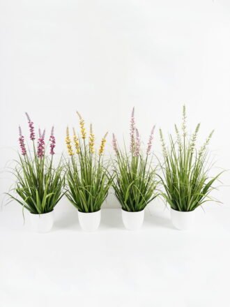 Artificial Grass 26*26*108cm Bellflower grass *2 single stem GS-29423007 Grass&PLANT 3,000+ sqm showroom with thousands of artificial flowers, plants & trees ready for global sourcing.