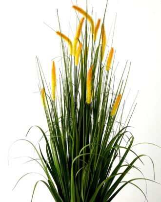 Artificial Grass 70*70*118cm Green bristlegrass *14 in PP pot GS-29423023-Y1 Grass&PLANT YeahFlower is one of Chinese leading OEM manufacturers and exporters , supplying the silk flowers, wholesale artificial trees