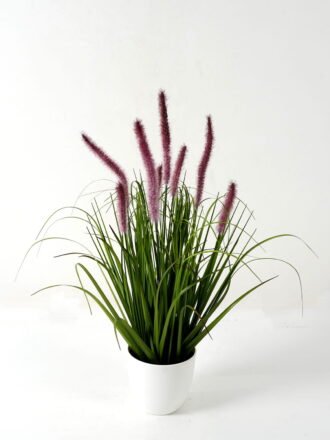 Artificial Grass 50*50*60cm Green bristlegrass *8 in PP pot GS-29423027-Y1 Grass&PLANT 3,000+ sqm showroom with thousands of artificial flowers, plants & trees ready for global sourcing.