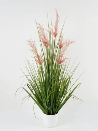 Artificial Grass 65*65*130cm Sorghum grass *7 in PP pot GS-29423012-O1 Grass&PLANT 3,000+ sqm showroom with thousands of artificial flowers, plants & trees ready for global sourcing.