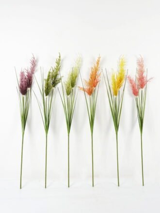 Artificial Grass 40*40*83cm leaf flower *10 in PP pot GS-61923009-Y1 Grass&PLANT YeahFlower is one of Chinese leading OEM manufacturers and exporters , supplying the silk flowers, wholesale artificial trees