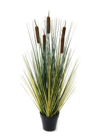 Artificial Grass 40*40*83cm leaf flower *10 in PP pot GS-61923009-Y1 Grass&PLANT 3,000+ sqm showroom with thousands of artificial flowers, plants & trees ready for global sourcing.