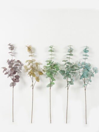 Artificial Plant 33*33*74cm Eucalyptus Leaf  single stem GS-51623007 Leaves&Sprays&Foliages 3,000+ sqm showroom with thousands of artificial flowers, plants & trees ready for global sourcing.