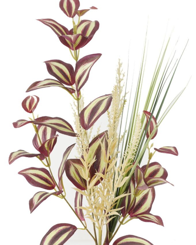 Artificial Plant 23*23*65cm Eyebrow leaf *4 bundle GS-65723006-G4 Leaves&Sprays&Foliages YeahFlower is one of Chinese leading OEM manufacturers and exporters , supplying the silk flowers, wholesale artificial trees