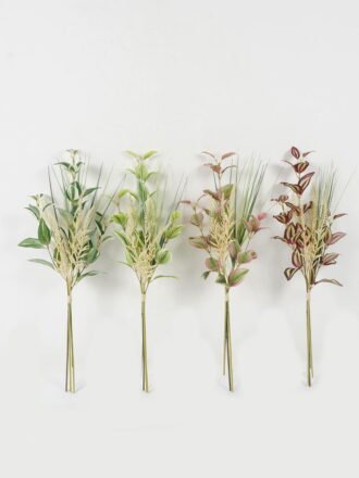 Artificial Plant 30*30*60cm Eyebrow leaf *4 bush GS-65723004-G4 Leaves&Sprays&Foliages 3,000+ sqm showroom with thousands of artificial flowers, plants & trees ready for global sourcing.