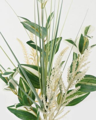 Artificial Plant 23*23*65cm Eyebrow leaf *4 bundle GS-65723006 Leaves&Sprays&Foliages YeahFlower is one of Chinese leading OEM manufacturers and exporters , supplying the silk flowers, wholesale artificial trees