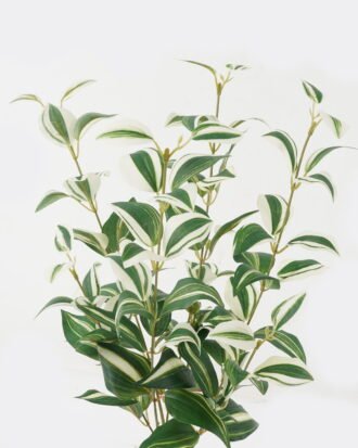 Artificial Plant 30*30*60cm Eyebrow leaf *4 bush GS-65723004 Leaves&Sprays&Foliages YeahFlower is one of Chinese leading OEM manufacturers and exporters , supplying the silk flowers, wholesale artificial trees