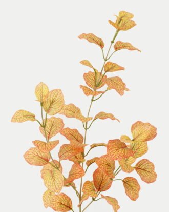 Artificial Plant 20*20*73cm Red vein leaf *3 single stem GS-65723001-O1 Leaves&Sprays&Foliages YeahFlower is one of Chinese leading OEM manufacturers and exporters , supplying the silk flowers, wholesale artificial trees
