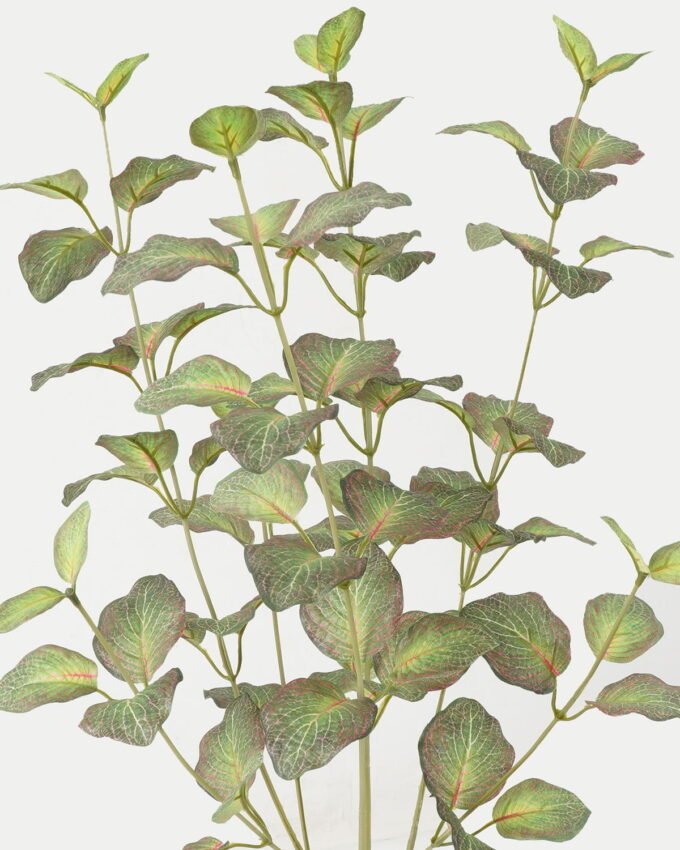 Artificial Plant 25*25*58cm Red vein leaf *4 bush GS-65723002-G3 Leaves&Sprays&Foliages YeahFlower is one of Chinese leading OEM manufacturers and exporters , supplying the silk flowers, wholesale artificial trees