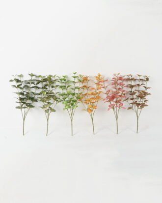 Artificial Plant 25*25*58cm Red vein leaf *4 bush GS-65723002 Leaves&Sprays&Foliages YeahFlower is one of Chinese leading OEM manufacturers and exporters , supplying the silk flowers, wholesale artificial trees