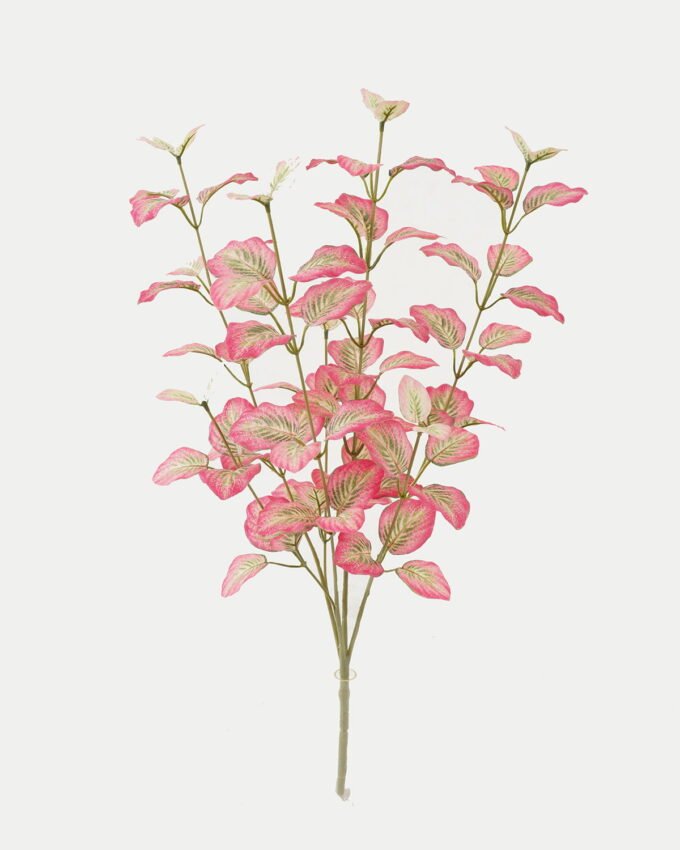 Artificial Plant 25*25*58cm Red vein leaf *4 bush GS-65723002 Leaves&Sprays&Foliages YeahFlower is one of Chinese leading OEM manufacturers and exporters , supplying the silk flowers, wholesale artificial trees