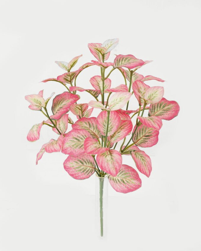 Artificial Plant 23*23*31cm Red vein leaf *4 bush GS-65723003-P1 Leaves&Sprays&Foliages YeahFlower is one of Chinese leading OEM manufacturers and exporters , supplying the silk flowers, wholesale artificial trees